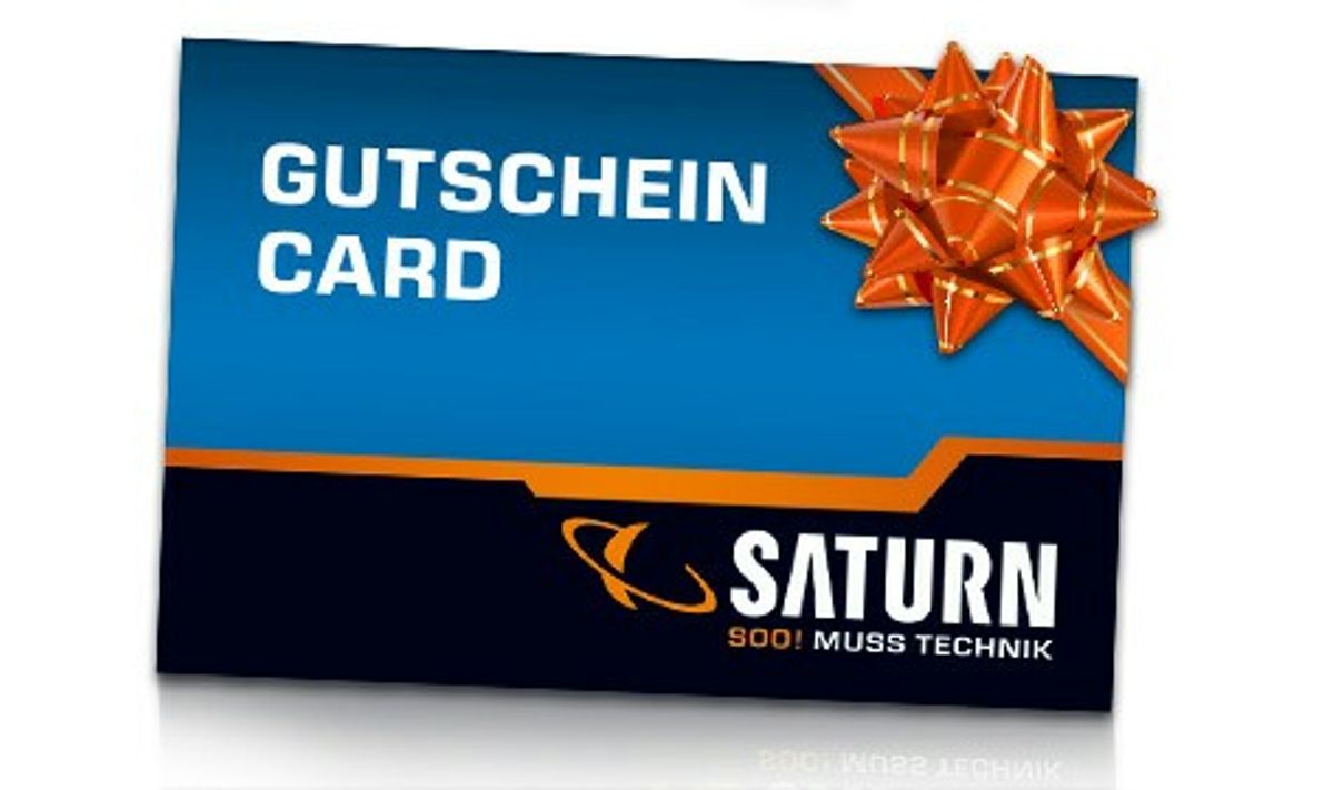 Die Saturn Gutschein Cards